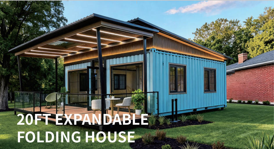 Dual-Wing Folding House